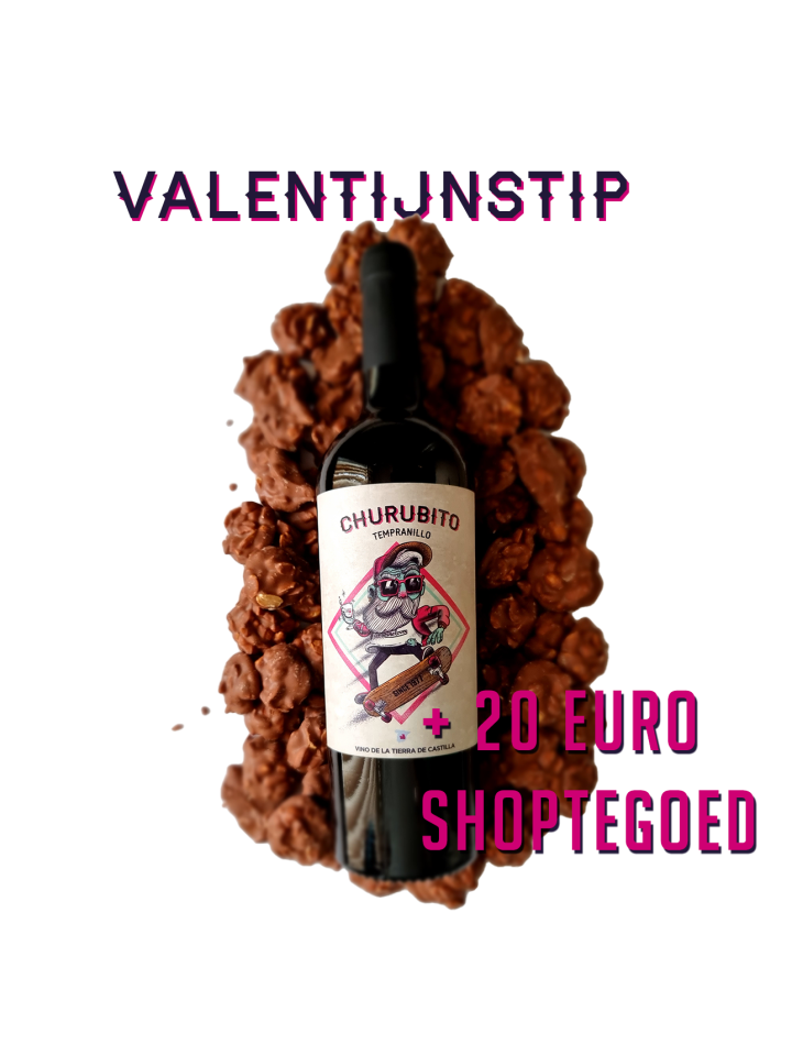 Churubito Valentijnbox inclusief shoptegoed